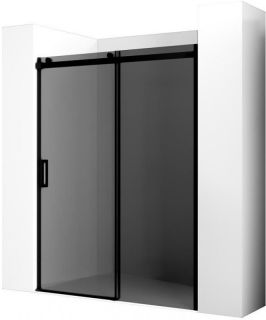 Душевая дверь Ambassador Benefit 19022204HBB 150см чёрный/тонированное